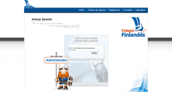 Desktop Screenshot of estudiantes.colegiofinlandes.com